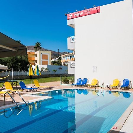 Vagelis Apartments Malia Bagian luar foto