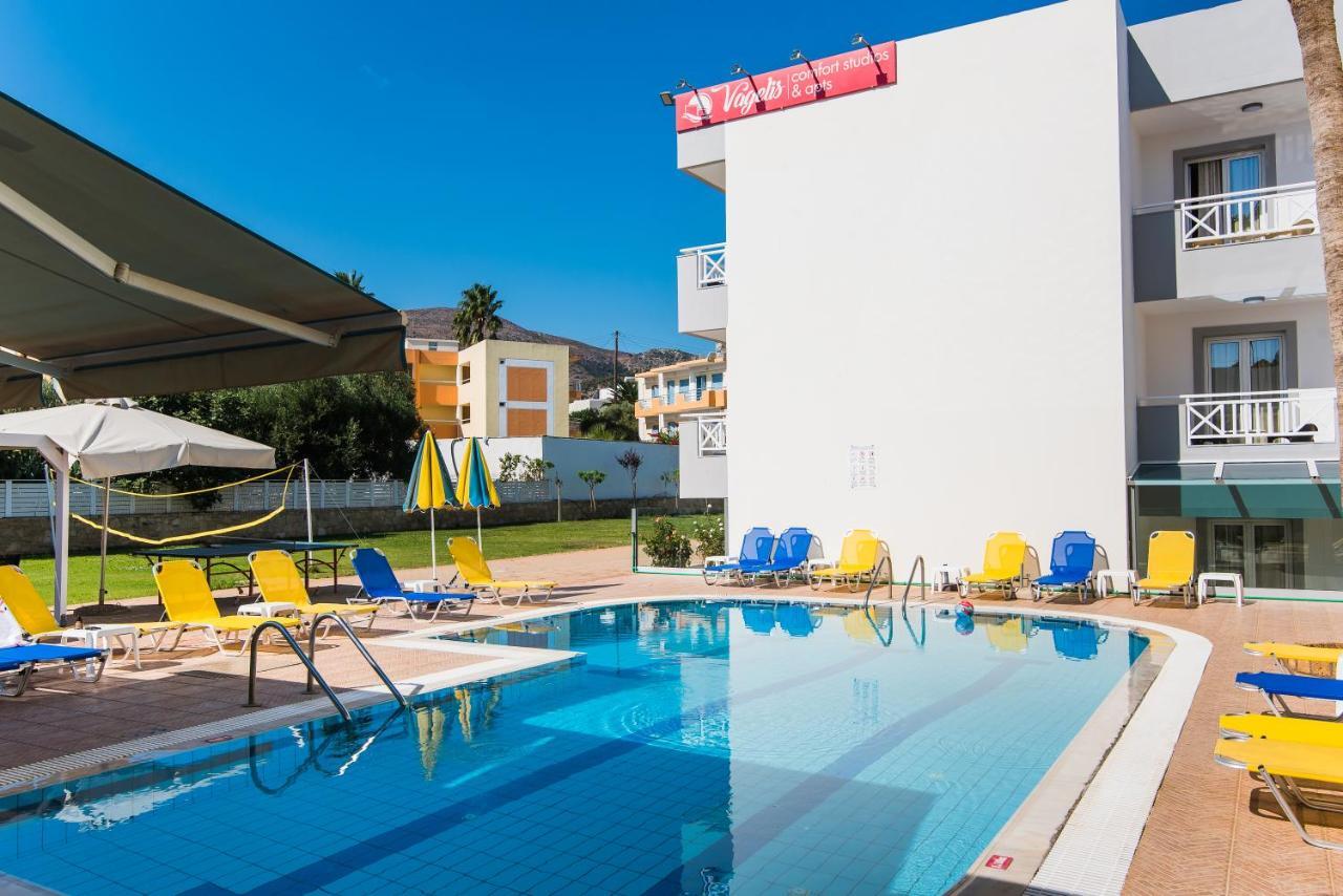 Vagelis Apartments Malia Bagian luar foto